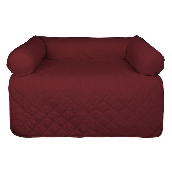 Mansbestfriend Bolster Pet Furniture Cover, Cranberry - Large MA1541537